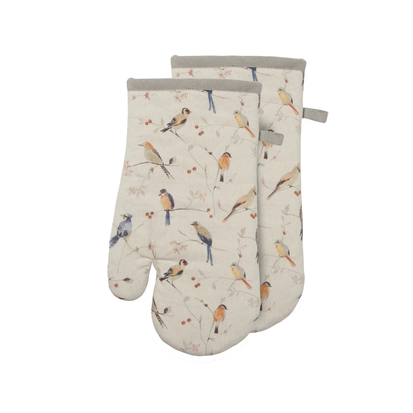Birds Oven Mitt S/2