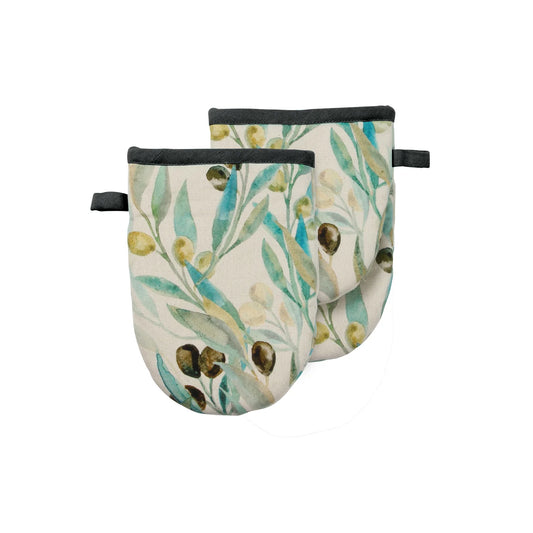 Olive Mini Mitt Set of 2