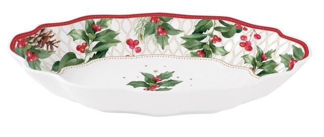 Christmas Berries Platter 9.5"