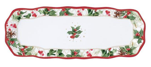 Christmas Berries Platter 14.5"