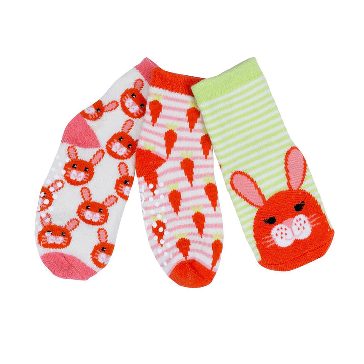 Baby and Toddler Socks 0-24 mos (3 Pairs) - Bella the Bunny