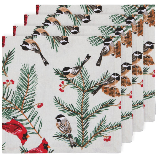 Birds & Boughs Napkin s/4