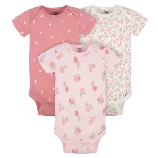 Appley Sweet Onesies - 3 Pack - 3-6m