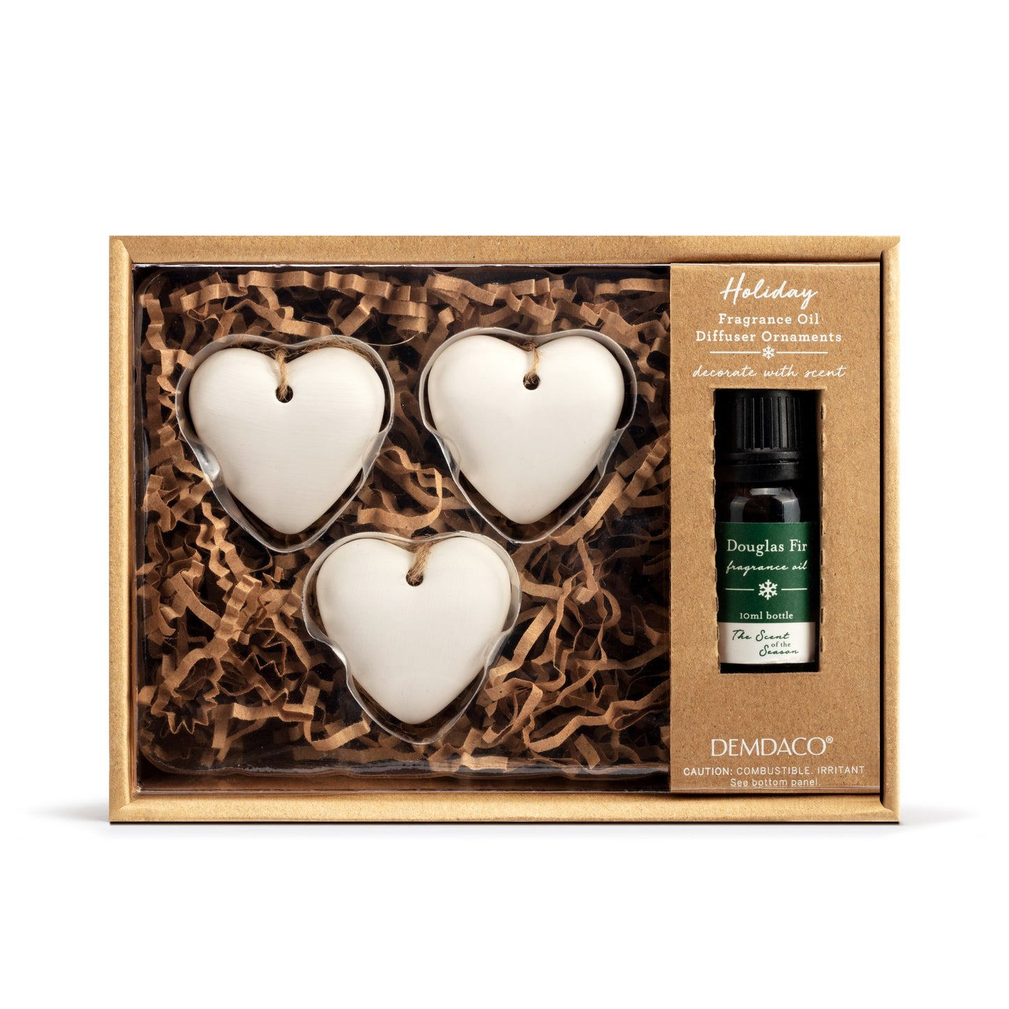 Heart Diffuser Ornaments with Fragrance Oil