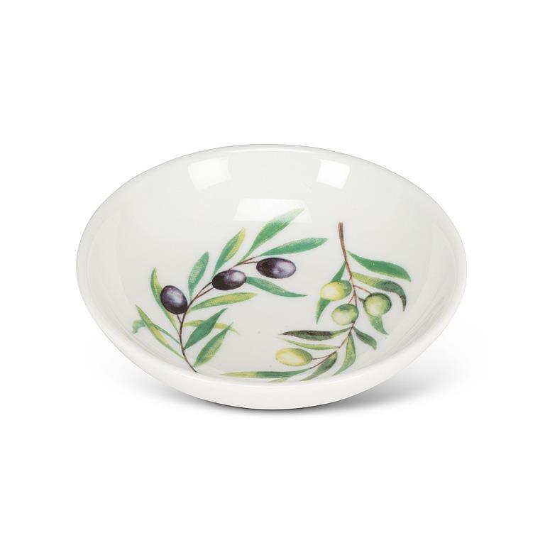Small Dish with Olive Branch