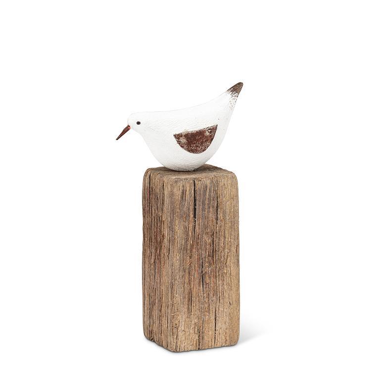 Small Shore Bird on Post 6"
