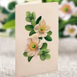 Popup Card - Ivory & Sage