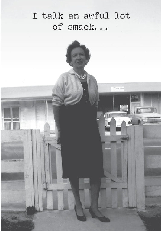 Everyday Card- Talking Smack