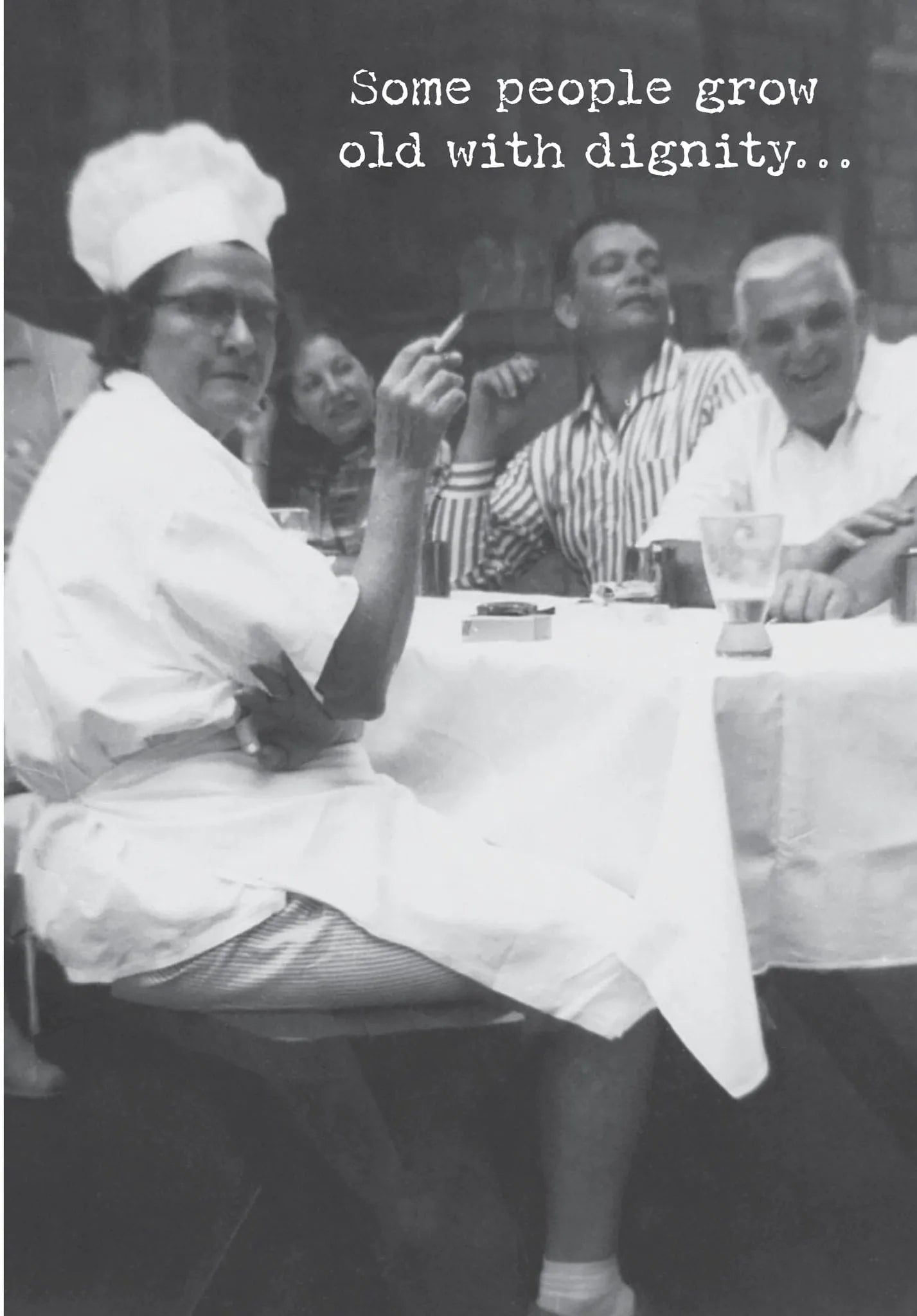 Birthday Card- Grow Old