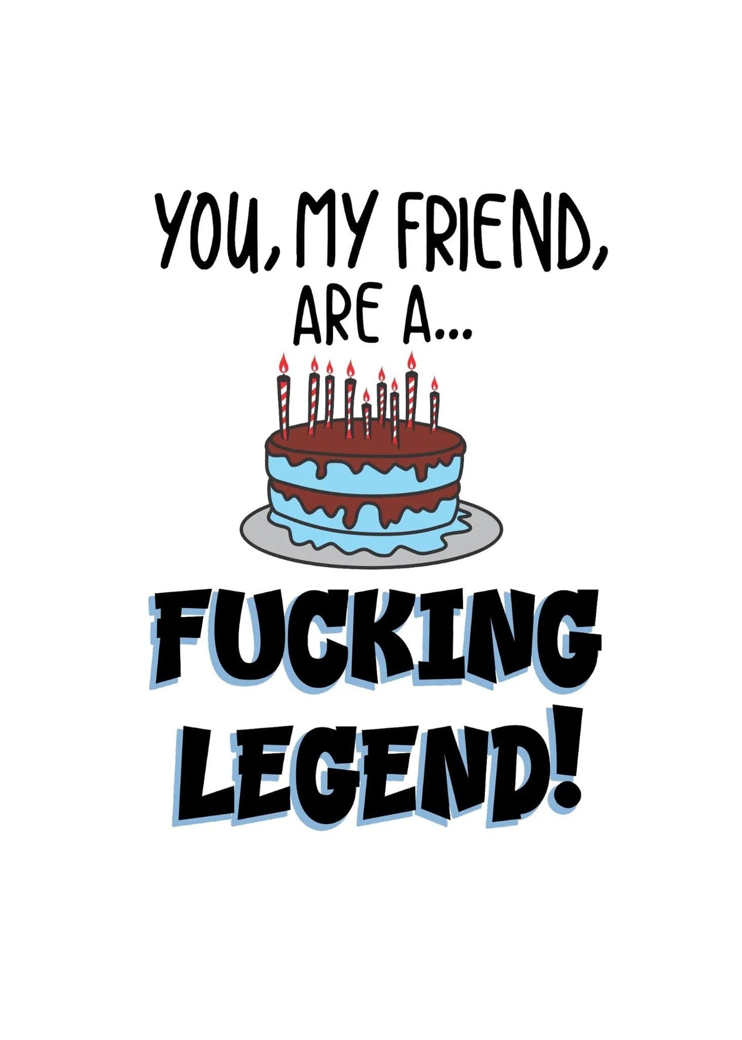 Birthday Card - Legend