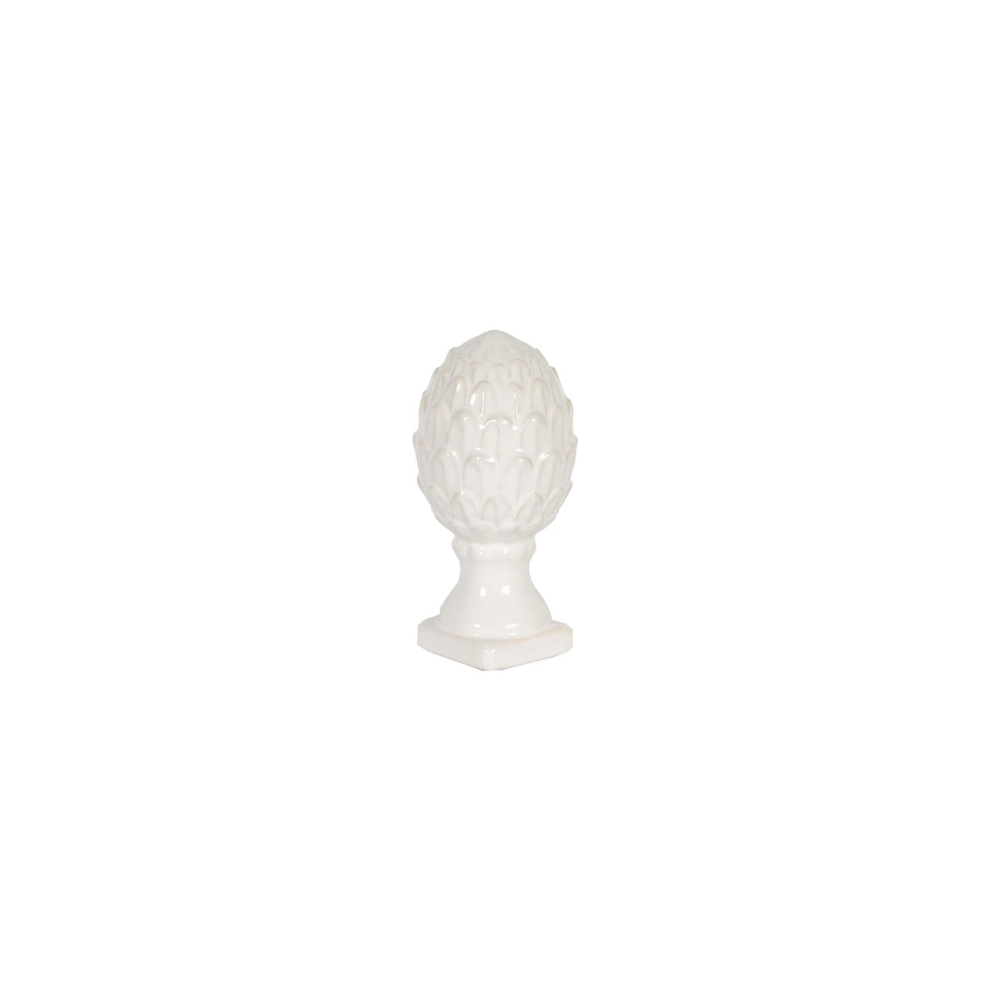 White Ceramic Artichoke - Small - Joshua & Company