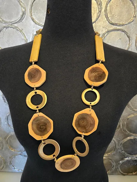 Natural Circles Necklace