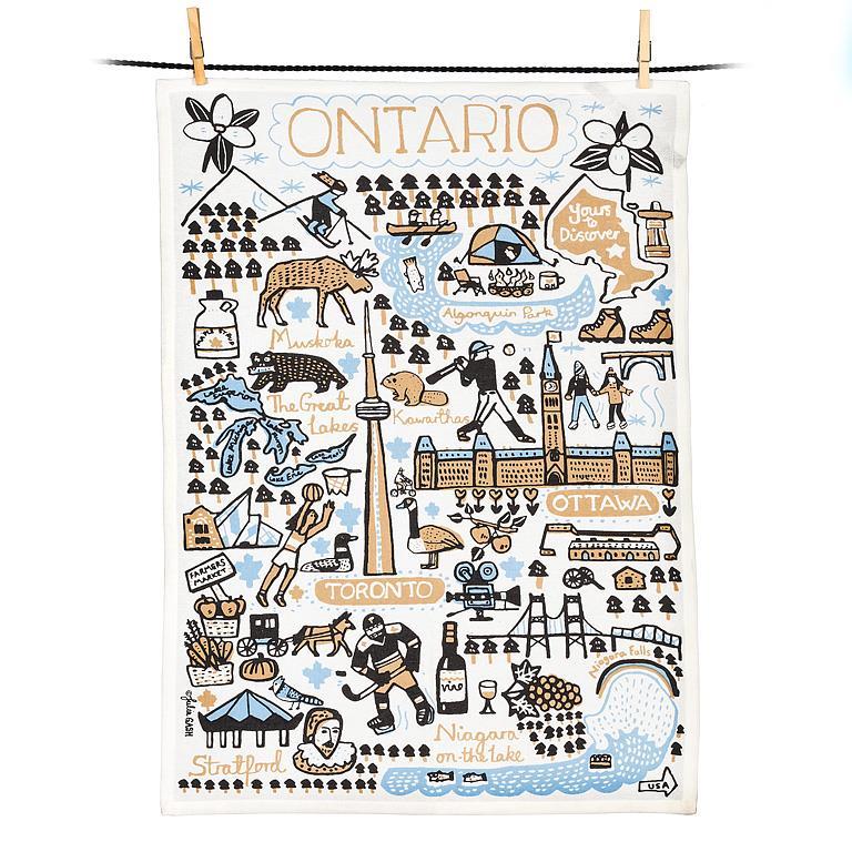 Ontario Tea Towel - Joshua & Company