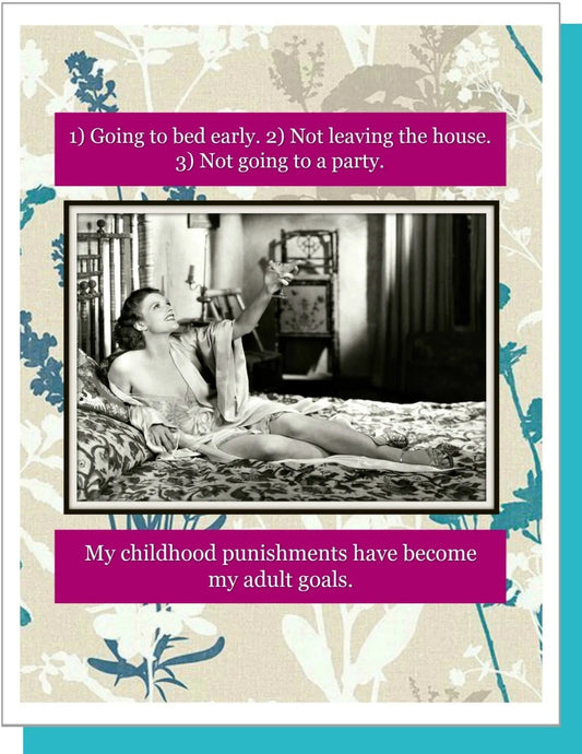 Adult Goals - Everyday Card