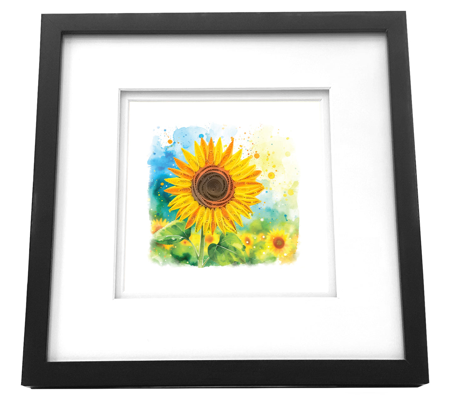 Black Frame - Quilling Cards - Joshua & Company