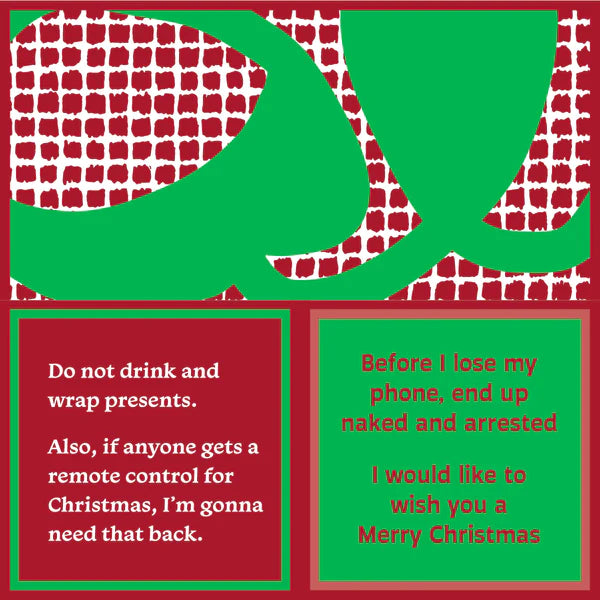 Humorous Reversible Cocktail Napkins Lose Phone