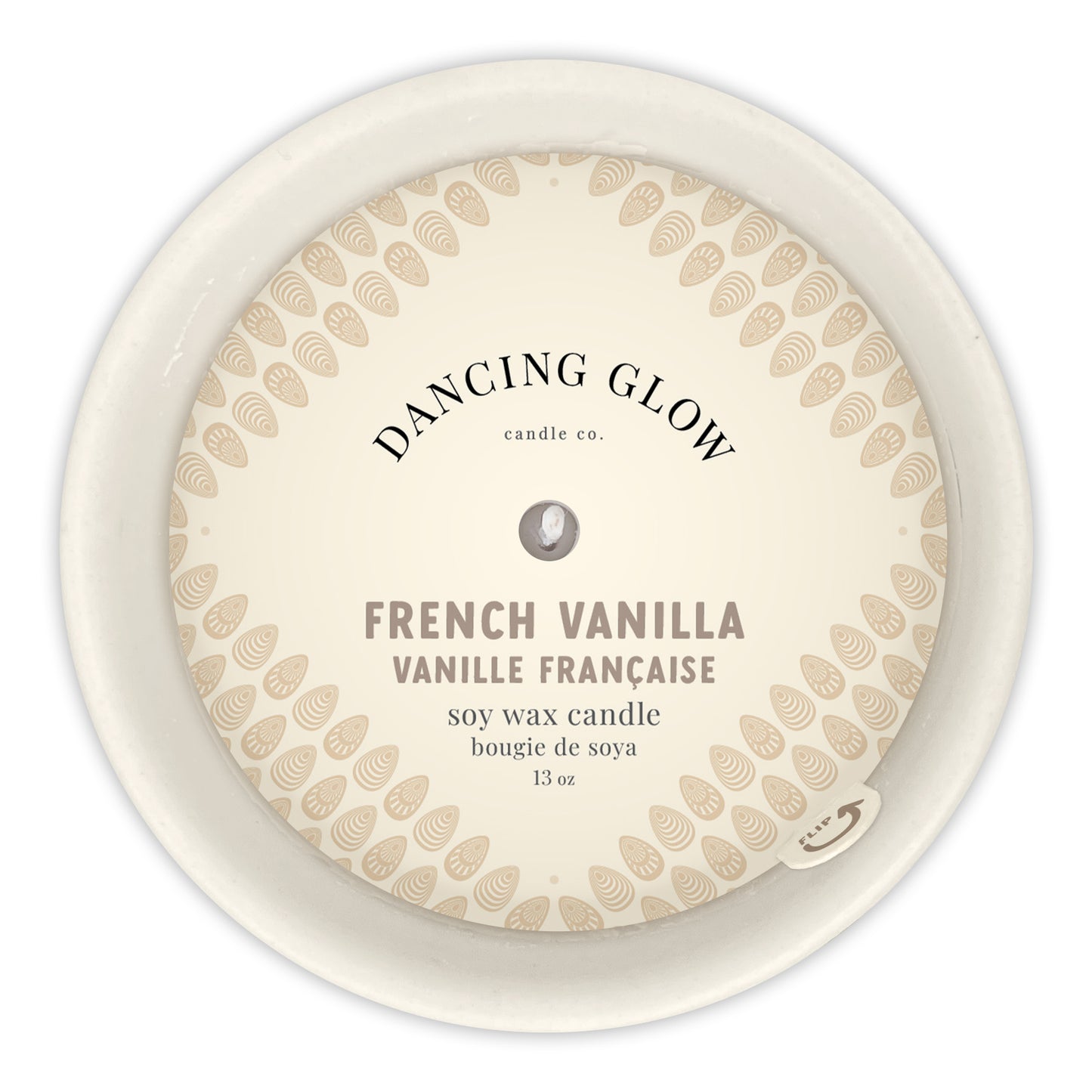 Dancing Glow Candle - French Vanilla