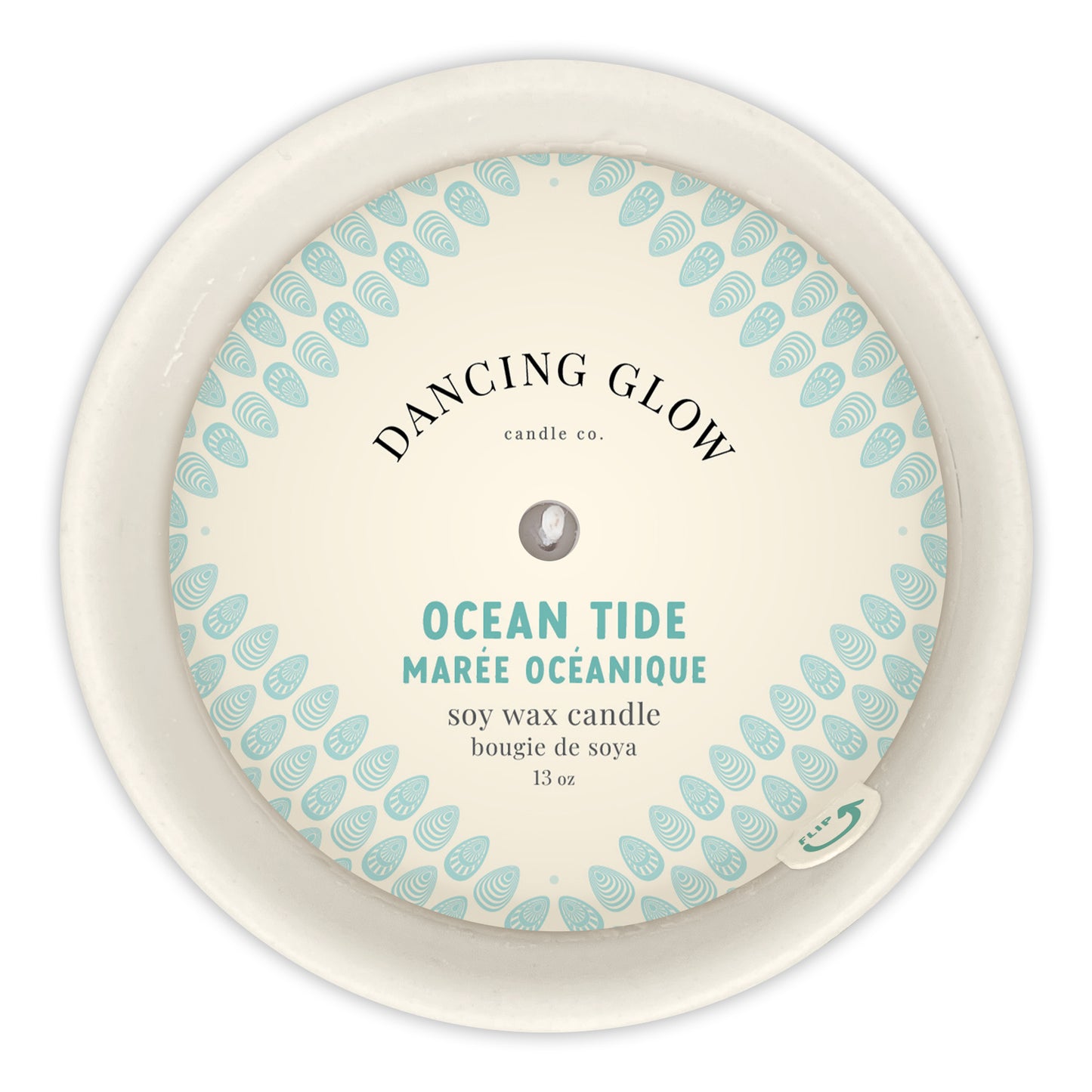 Dancing Glow Candle - Ocean Tide