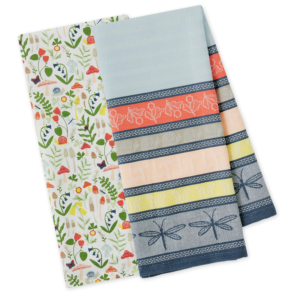Spring Cottage Dish Towel s/2