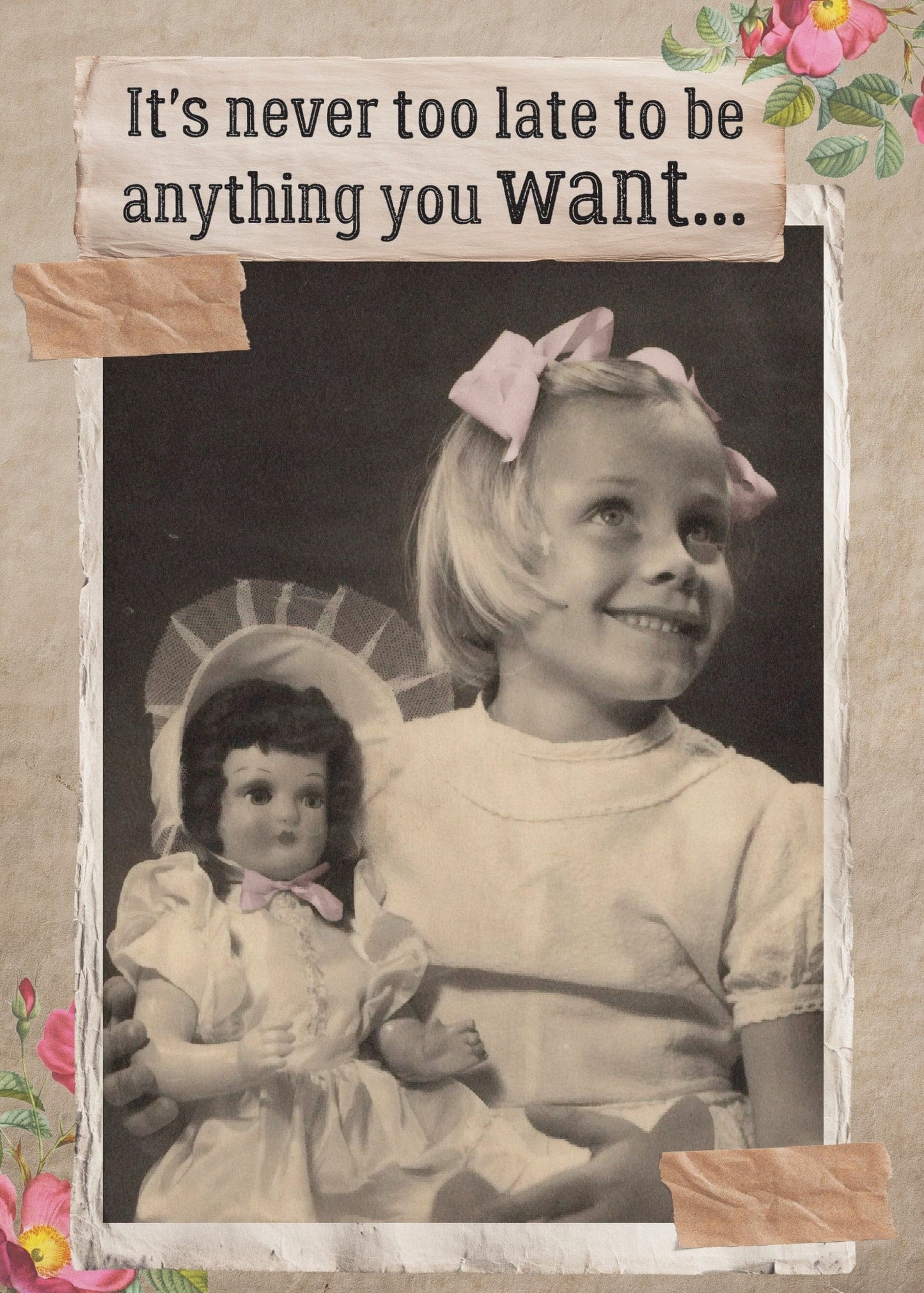 Birthday Card - Never Too Late