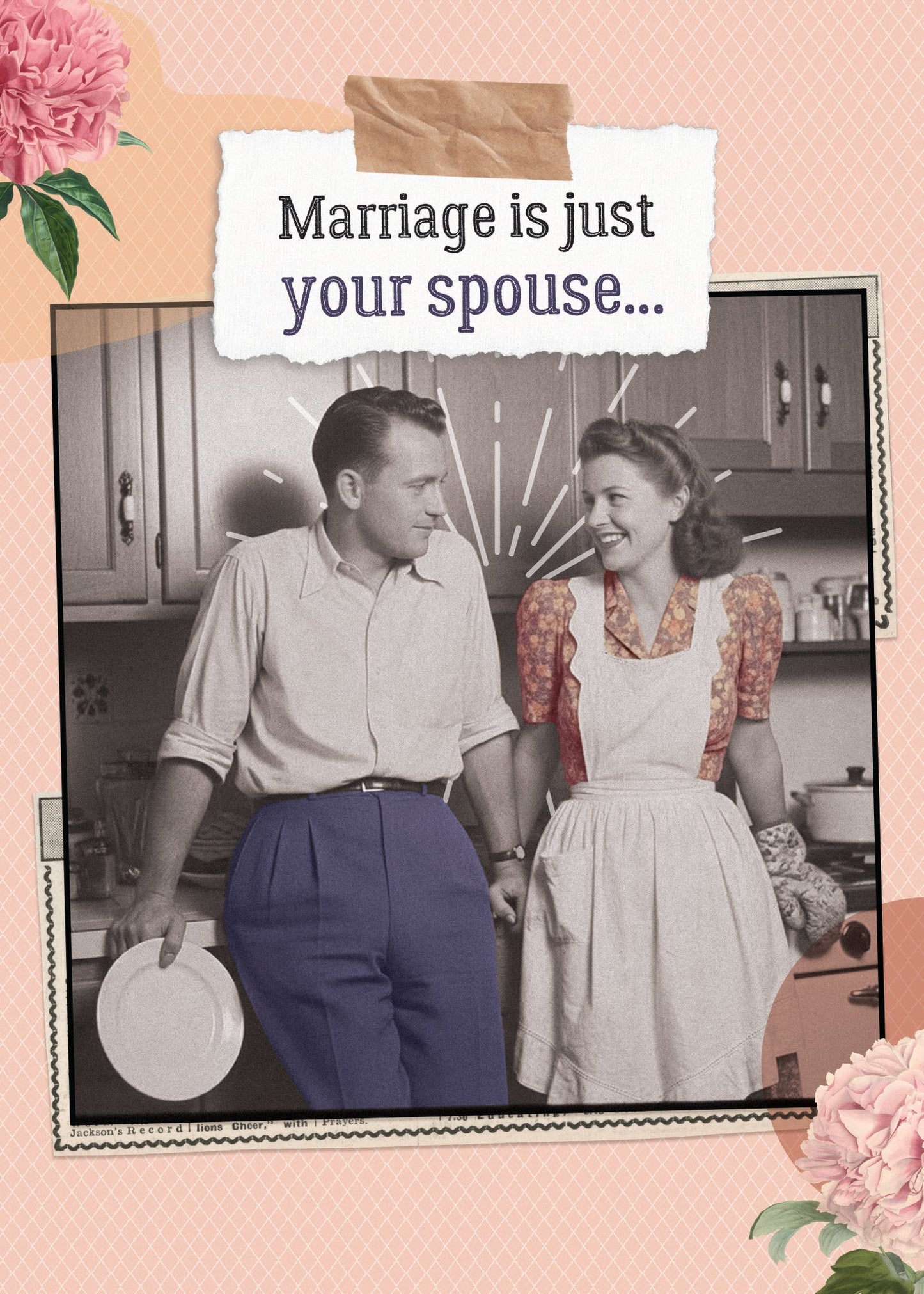 Anniversary Card- Perpetually Standing