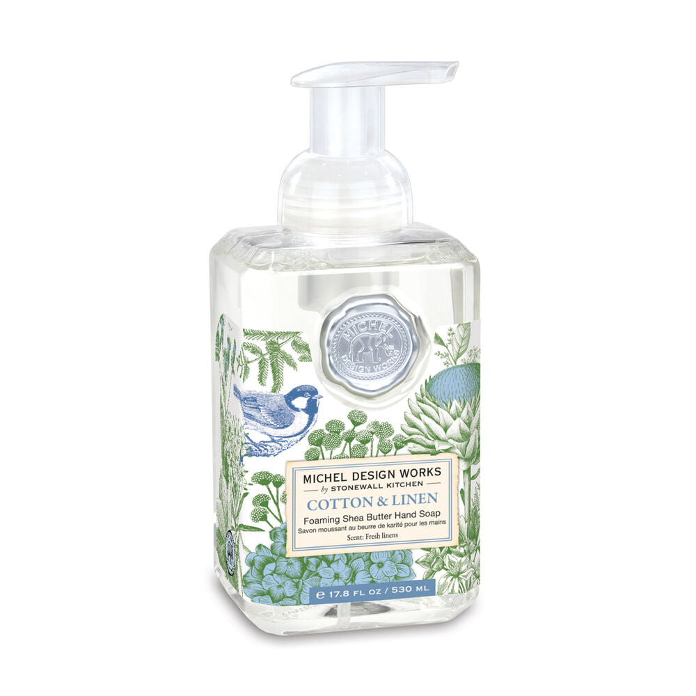 Michel Design Works Cotton & Linen Foaming Hand Soap - Joshua & Company