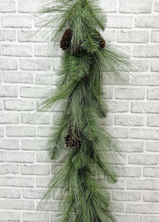 Long Needle Pine Garland 6ft