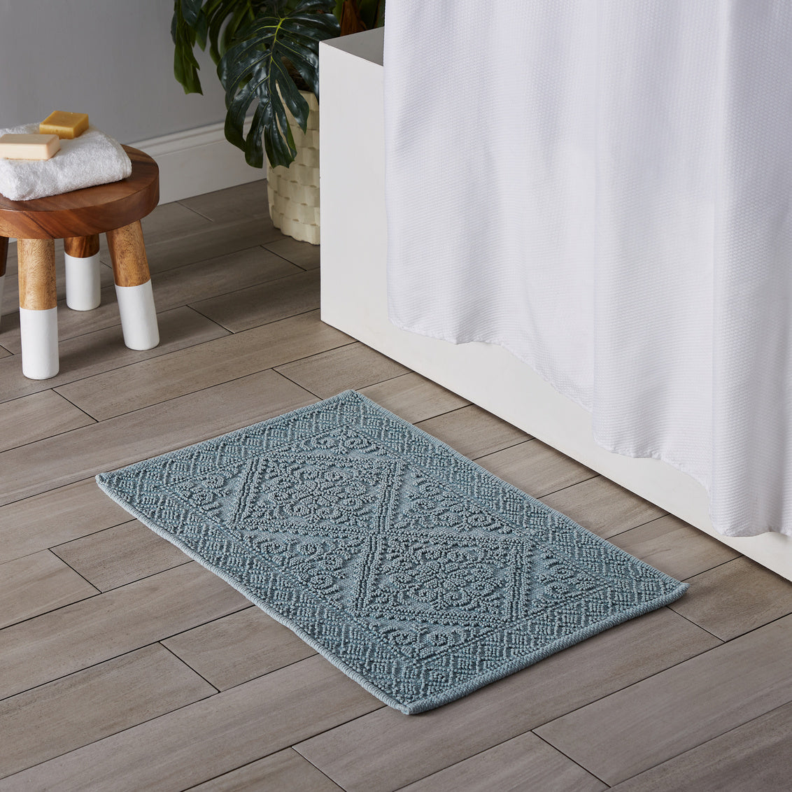 Tavira Bathmat Aqua