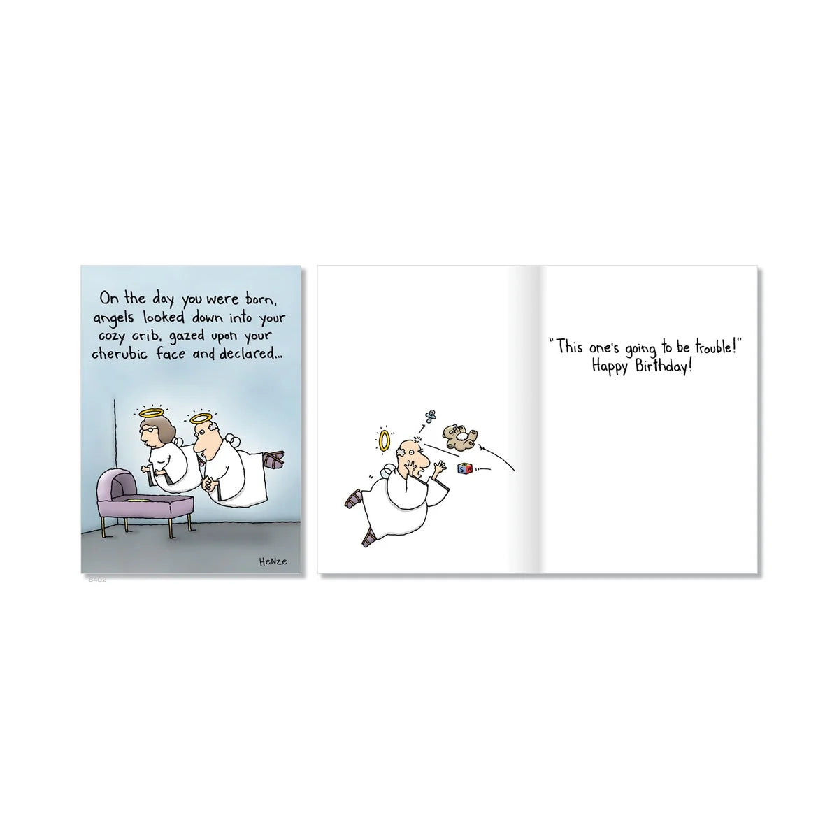 On the Day You Were Born Birthday Card