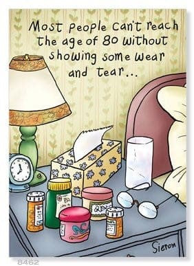 Most People Can't Reach - Birthday Card