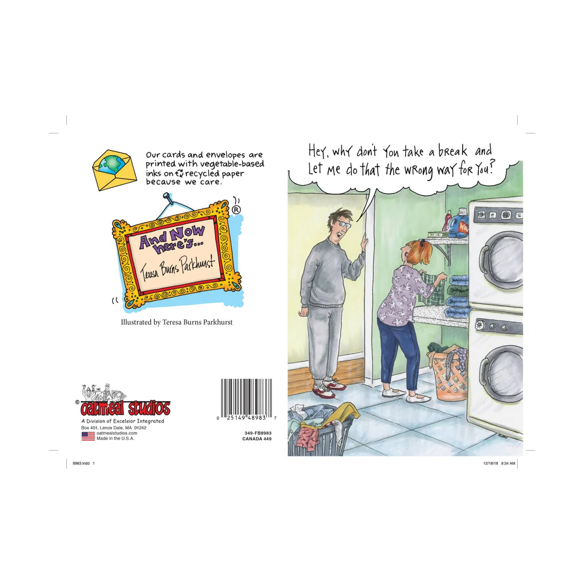 Take A Break Birthday Card
