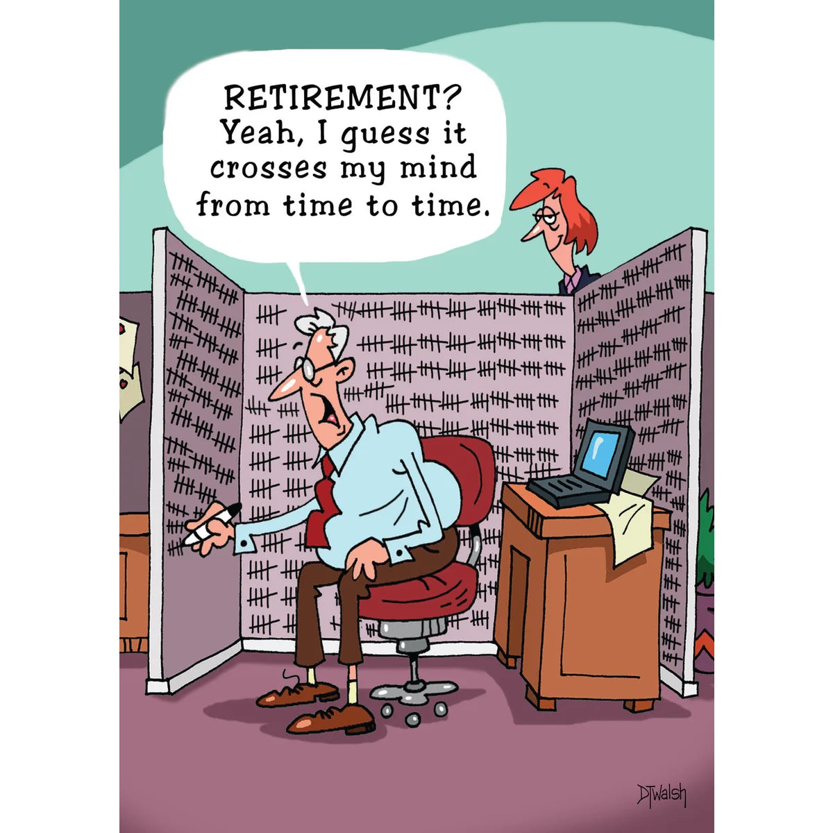 From Time to Time Retirement Card - Joshua & Company