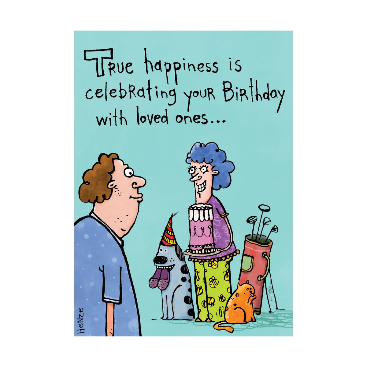 Birthday Card - Loved Ones