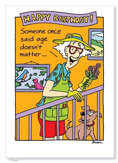 Birthday Card - Age Doesn't Matter