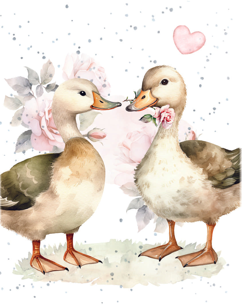 Small Card- Roses are Red