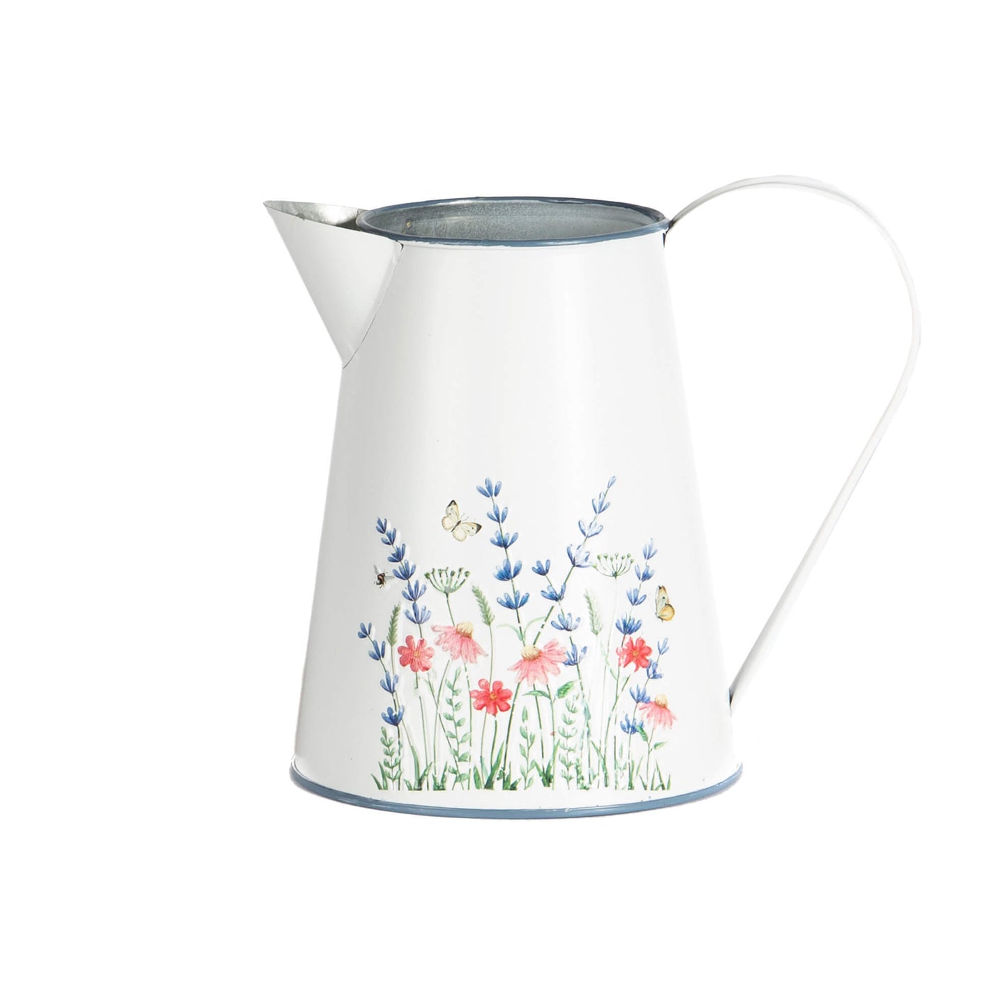 White Metal Pitcher