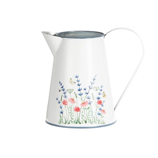 White Metal Pitcher