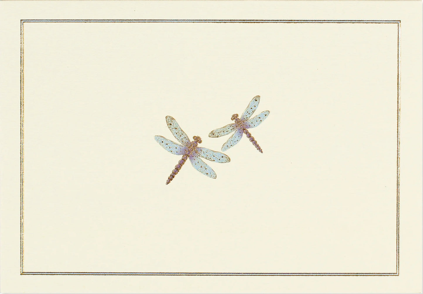 Blue Dragonflies Note Cards - Joshua & Company