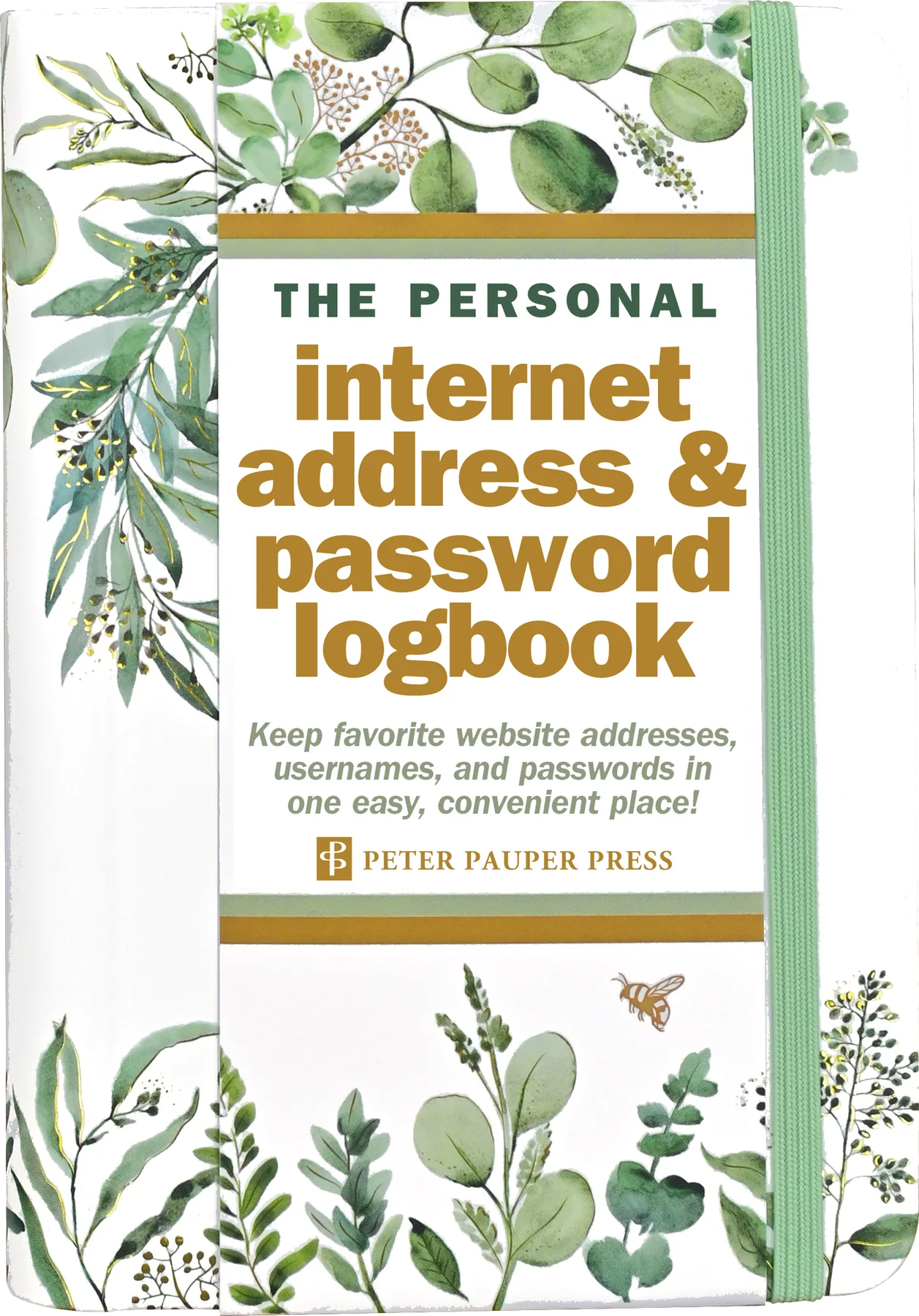 Small Internet Log Book Eucalyptus