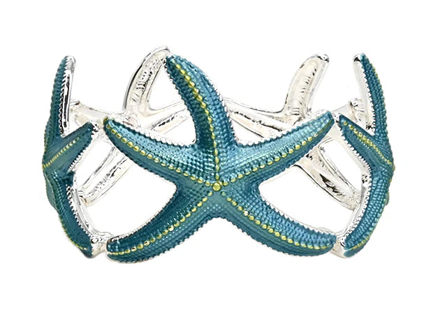 Turquoise Starfish Bracelet