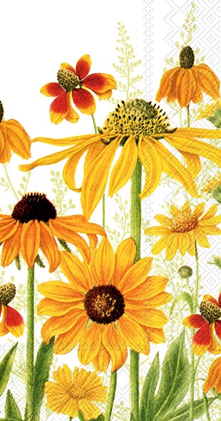 Danielle Sunflower Napkins - Assorted Sizes