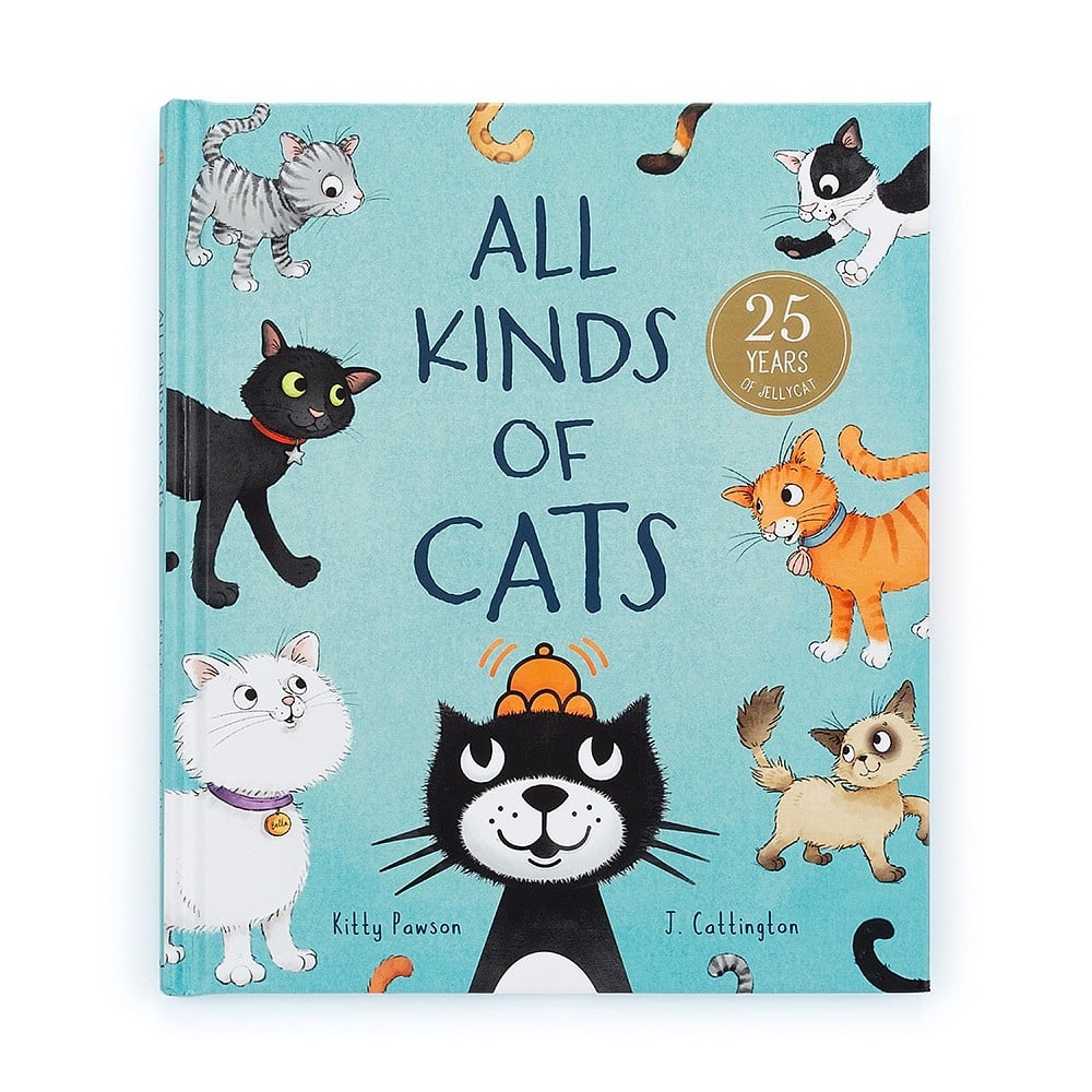 Jellycat 'All Kinds Of Cats' Book