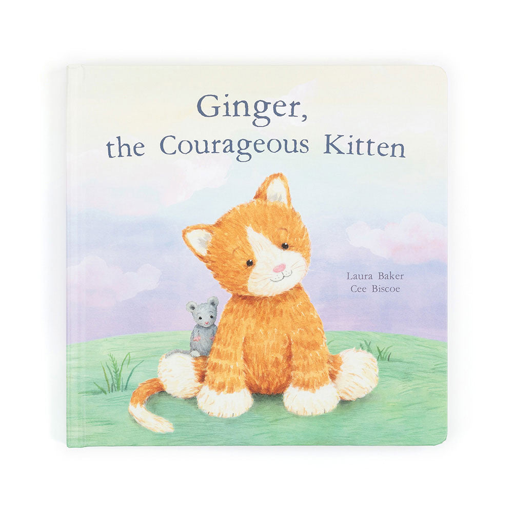 Jellycat 'Ginger, the Courageous Kitten' Book