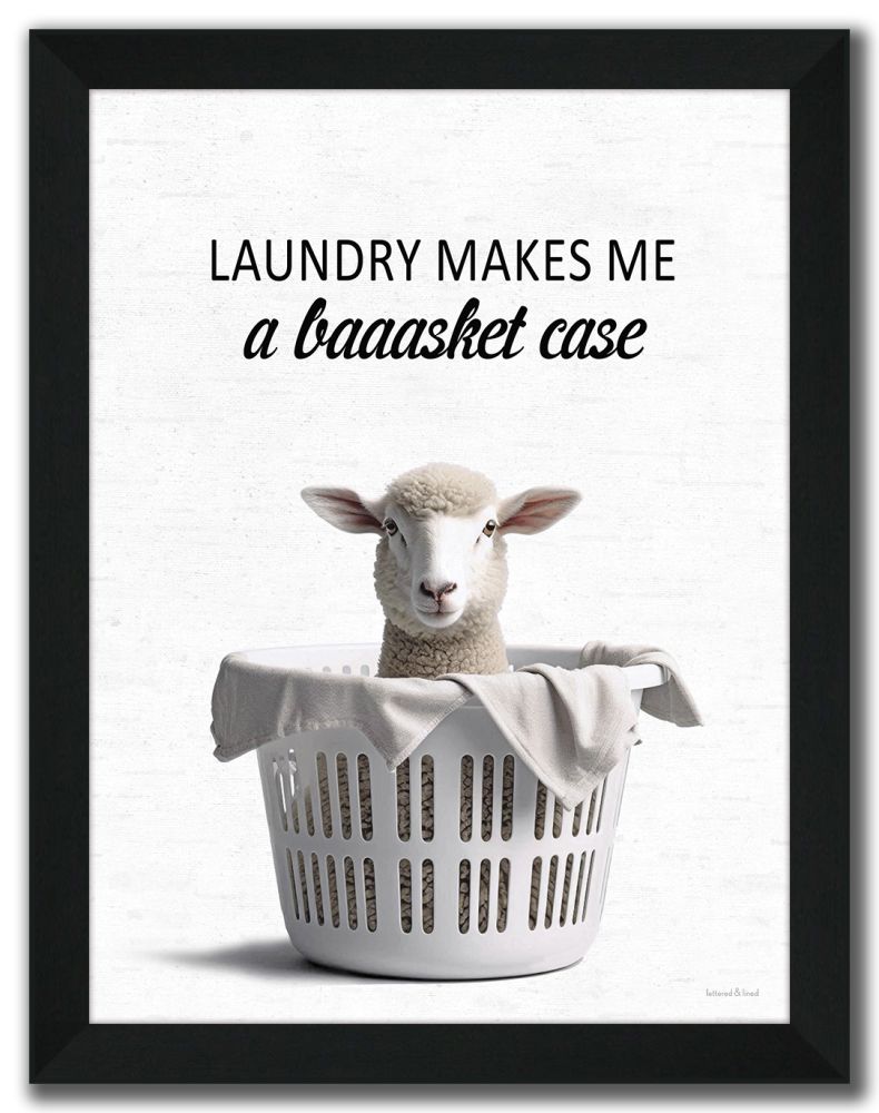 Baaasket Case Laundry Sheep