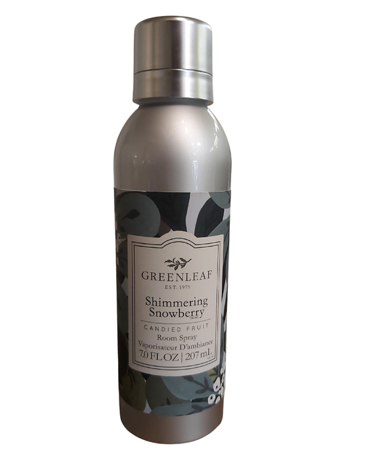 Greenleaf Shimmering Snowberry Room Spray
