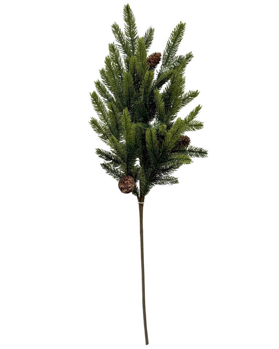 Spruce Spray with Natural Pinecones 30.5"