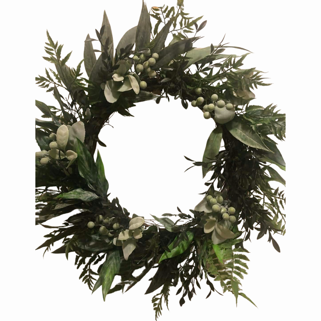 Spring Green Wreath ll *Store Pick Up Only - Joshua & Company