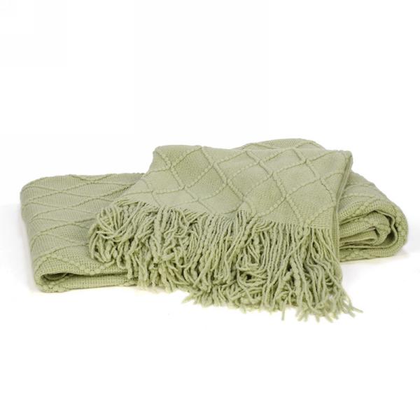 Light Green Throw