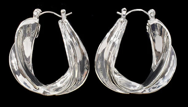 Twisted Hoop Earring