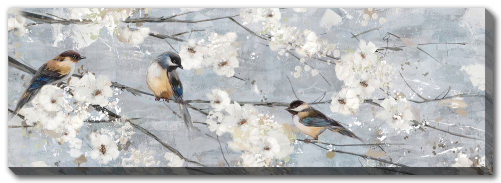 Three Birds Print 20" x 59" *Pick Up Only